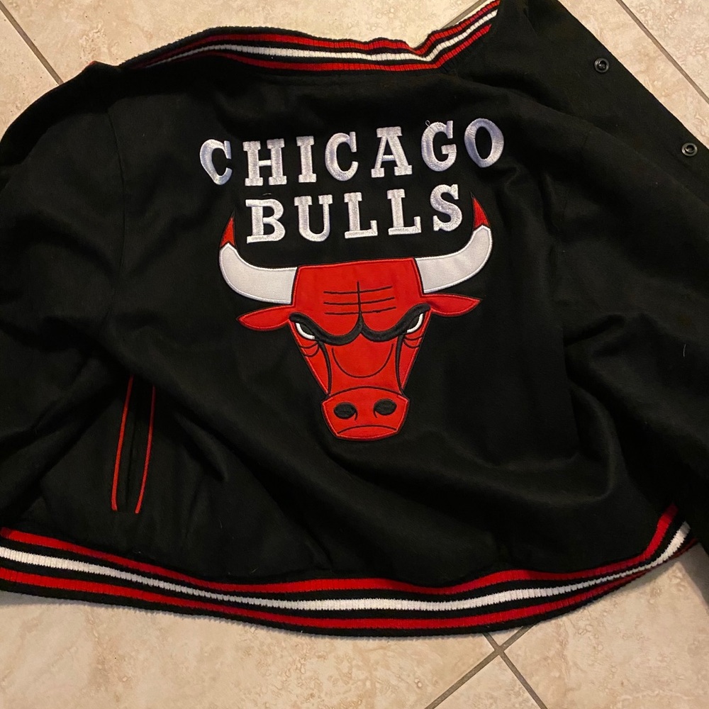 chicago bulls reversible jacket